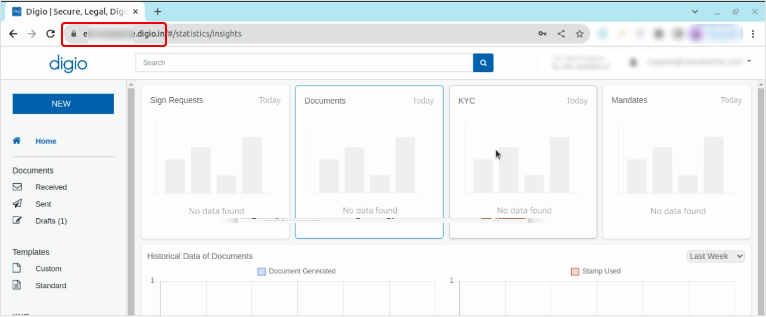 How to get Domain url?